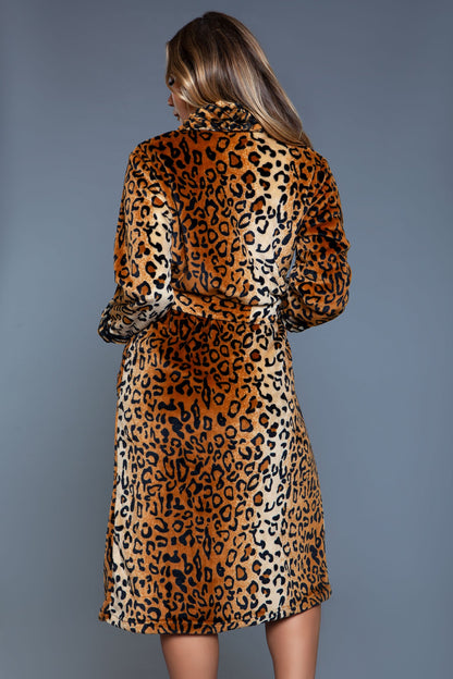2071 Leopard Robe