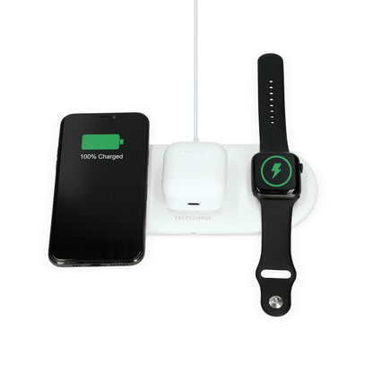 Cordless Charger KSIX Apple-compatible White