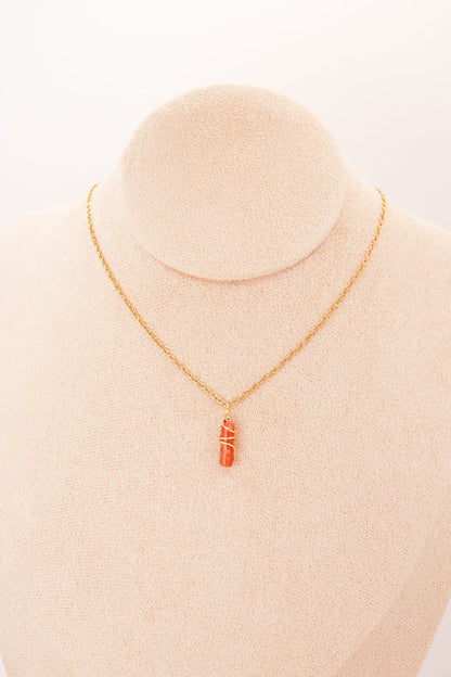 Pendant | Mini Jade Pillars "Plum Blossoms